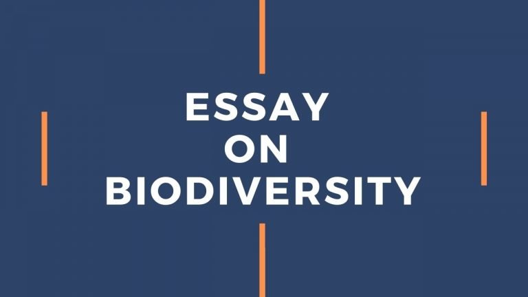 good title for biodiversity essay